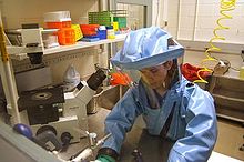 Ebola Laboratory workers